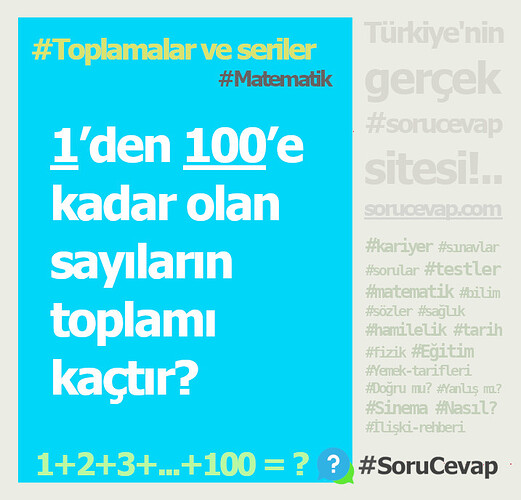 sorucevap 1den100e kadar
